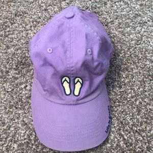 Life is Good purple hat